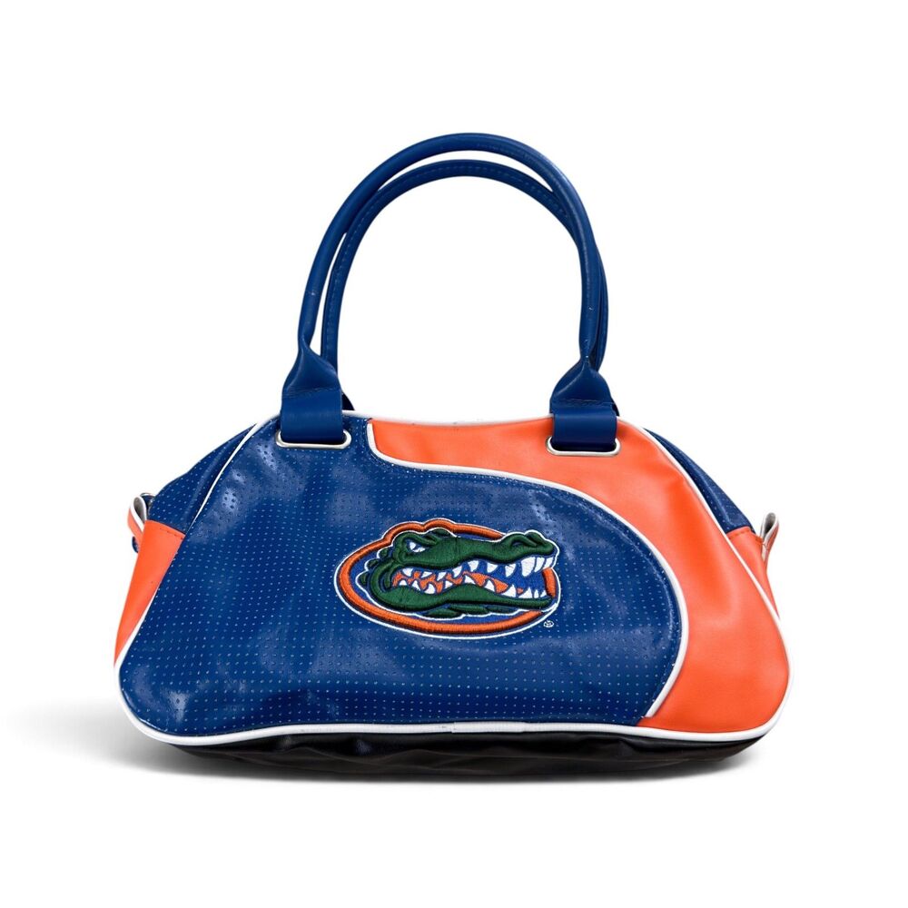 Florida Gators Little Earth Purse Handbag Blue Orange Vinyl NCAA Logo